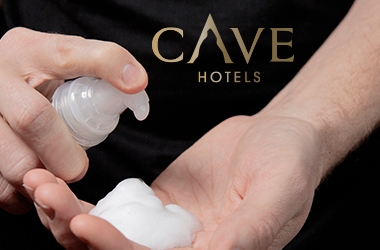 CAVE Hotel Hand Sanitiser