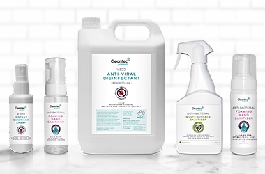 Our sanitiser and disinfectant range gets a new look for 2021
